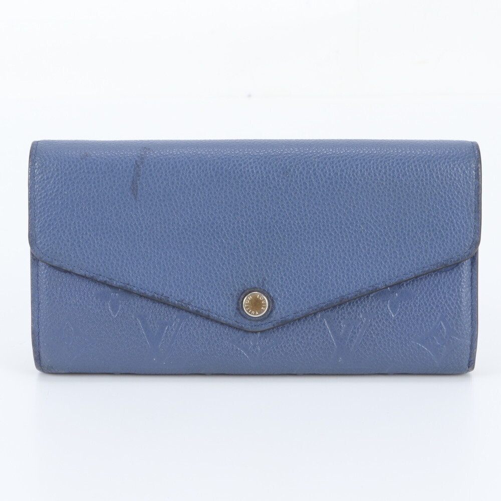 Louis Vuitton Monogram Empreinte Portefeuille Sarah M41859 Leather Long Walle...